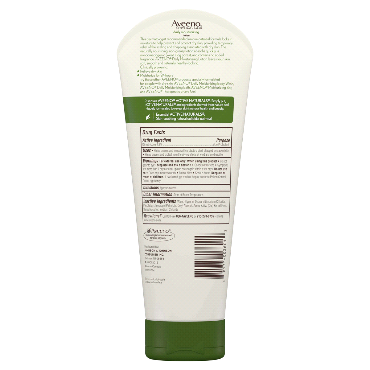 slide 4 of 4, Aveeno Active Naturals Lotion Daily Moisturizing - 8 Oz, 8 oz