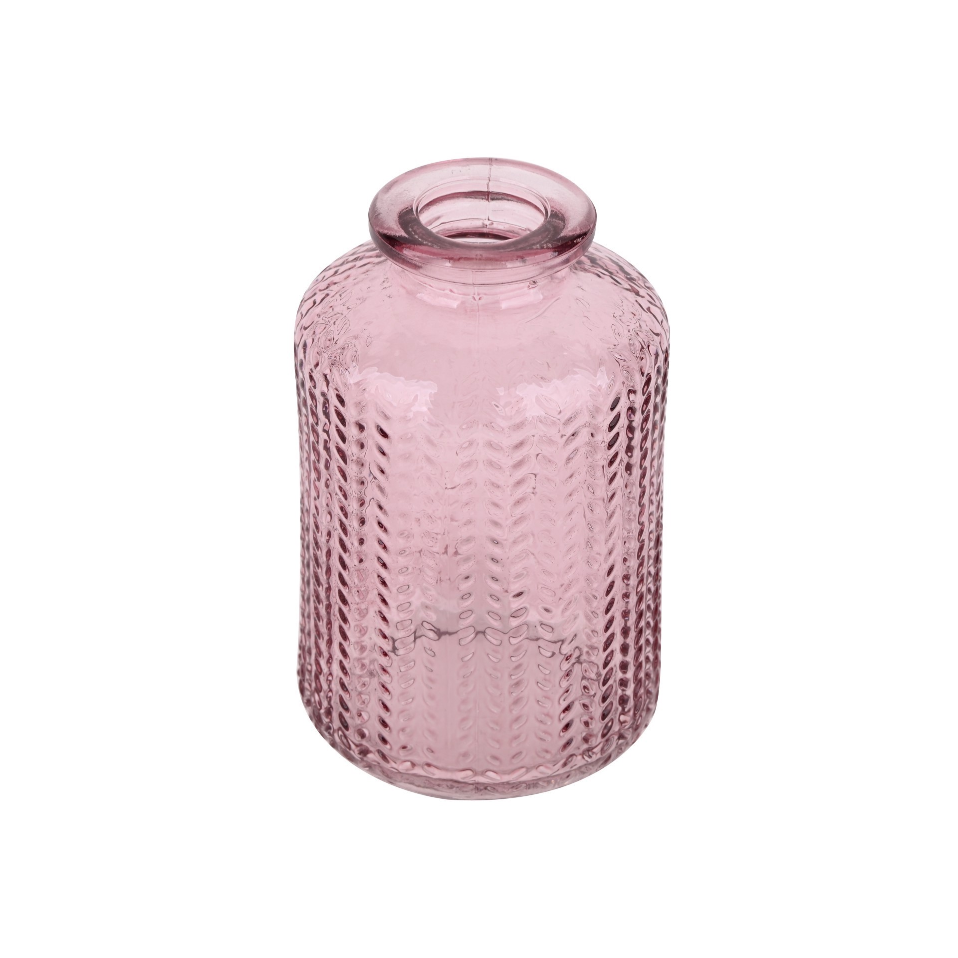 slide 2 of 4, 4" Glass Decorative Container By Ashland, 2.36 in x 2.36 in x 3.94 in