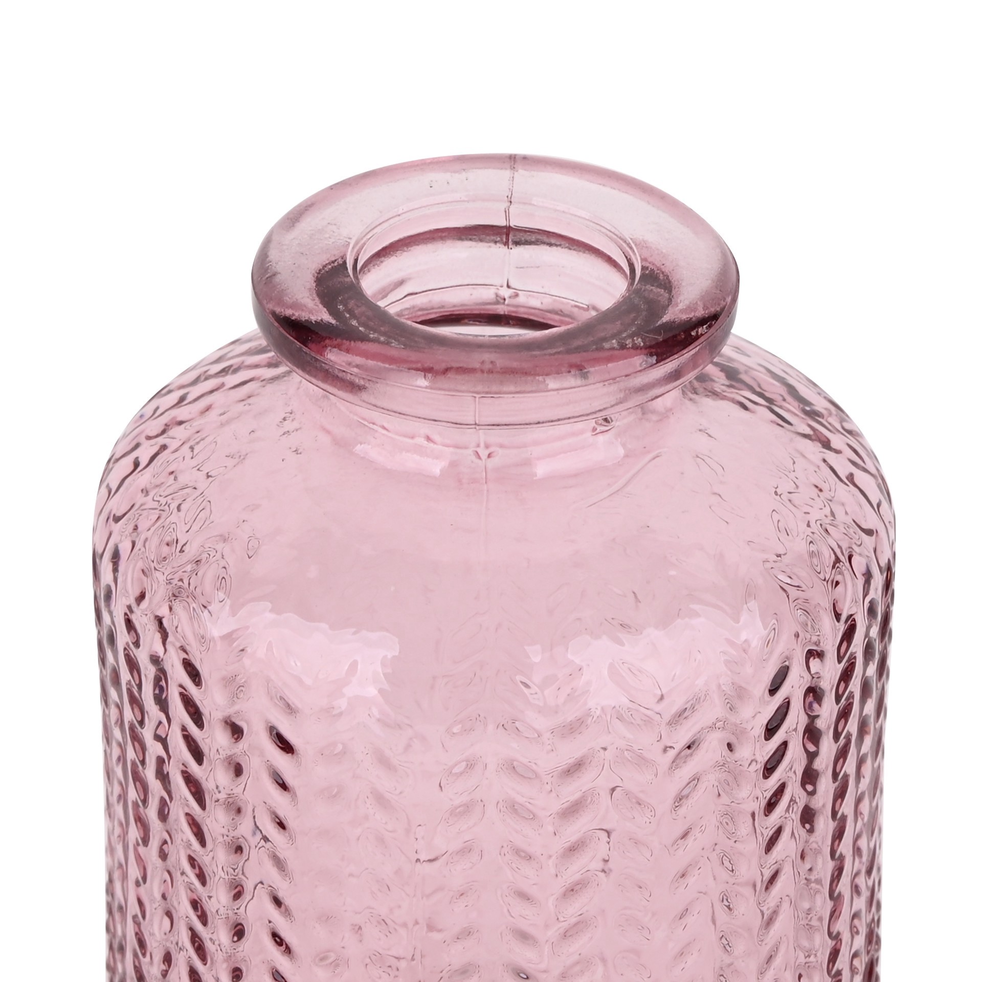 slide 3 of 4, 4" Glass Decorative Container By Ashland, 2.36 in x 2.36 in x 3.94 in
