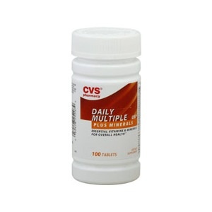 slide 1 of 1, CVS Pharmacy Daily Multiple Tablets Plus Minerals, 100 ct