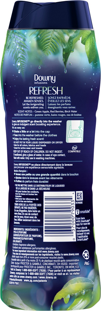 slide 5 of 6, Downy Infusions Botanical Mist In-Wash Scent Booster Beads, 244 gram