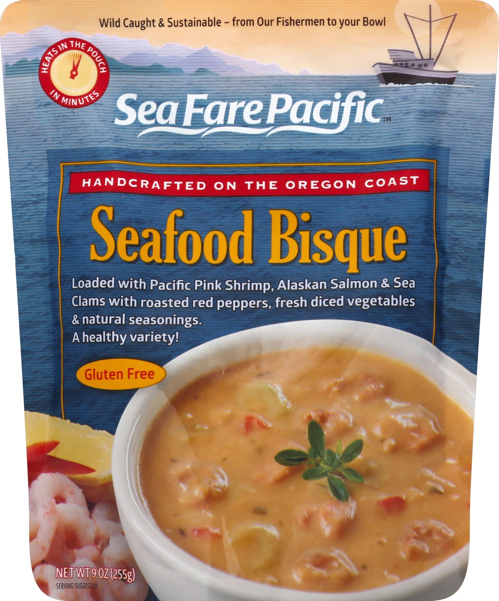 slide 2 of 2, Sea Fare Pacific Sea Food Bisque 9 oz, 9 oz