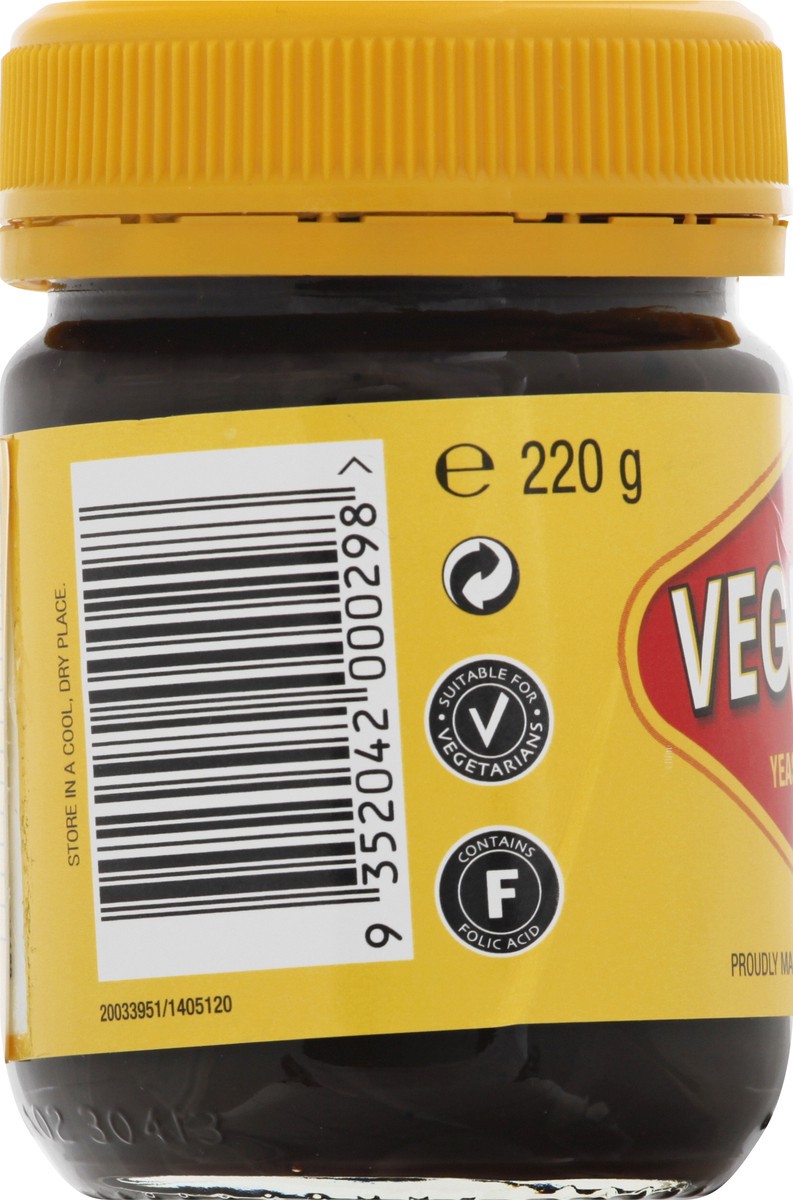 slide 3 of 7, Vegemite Yeast Extract - 220 g, 220 gram