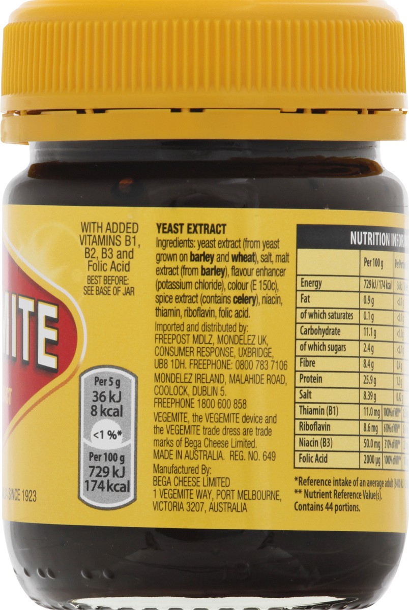 slide 4 of 7, Vegemite Yeast Extract - 220 g, 220 gram