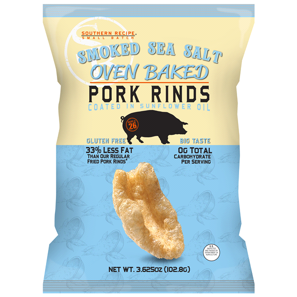 slide 1 of 1, Southern Recipe Small Batch Pork Rinds 3.625 oz, 3.62 oz