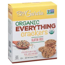 RW Garcia Organic Gluten Free Everything Crackers