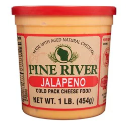 Pine River Jalapeno Cold Pack Cheese Food