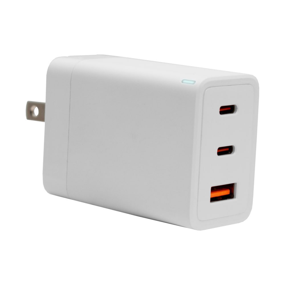 slide 1 of 1, Zgear 54 Watt Dual C & A Usb Wall Charger, 1 ct