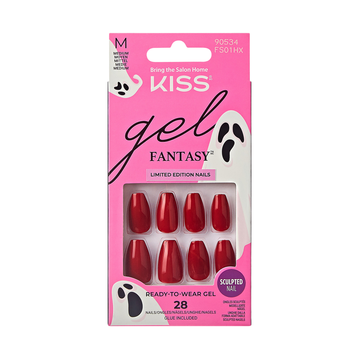 slide 1 of 1, KISS imPRESS Nails Adorabell, 1 ct