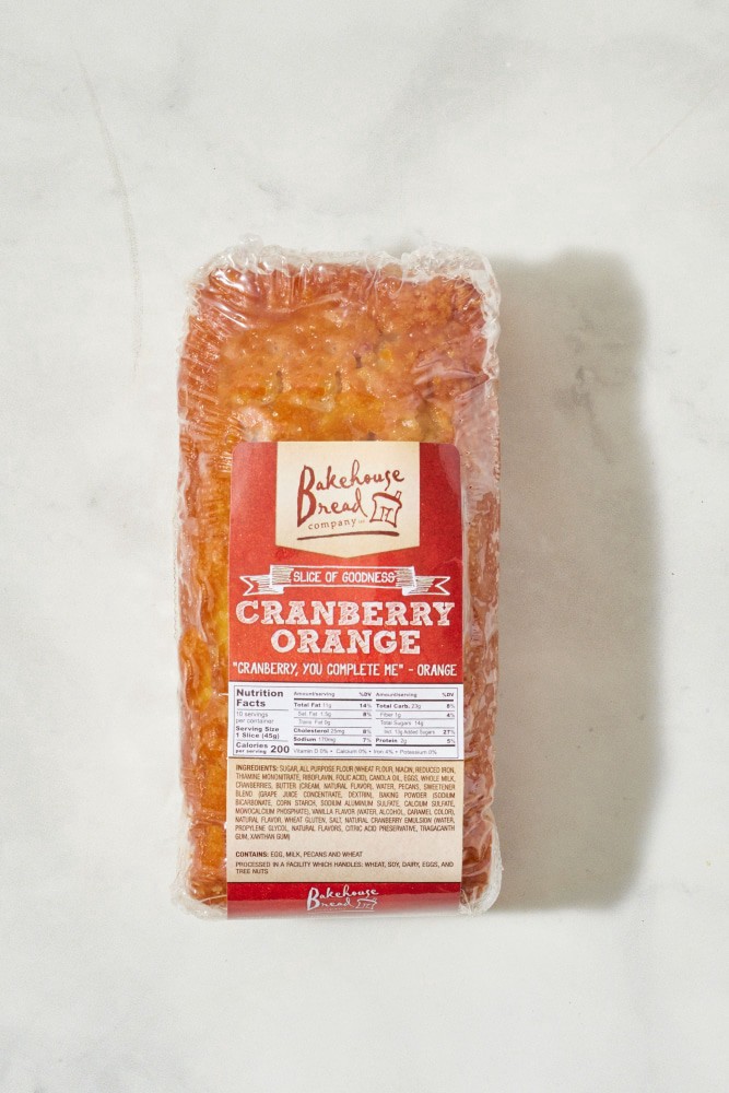 slide 1 of 1, Bakehouse Cranberry Orange Bread, 14 oz