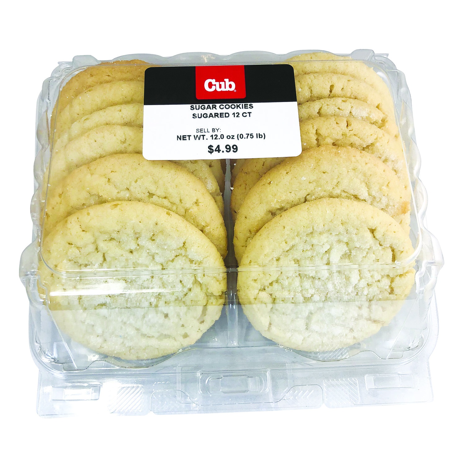 slide 1 of 1, Cub Sugar Cookies, 12 Each, 12 ct