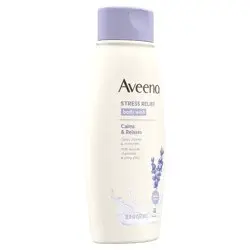 Aveeno Stress Relief Body Wash With Lavender & Chamomile, 18 Oz