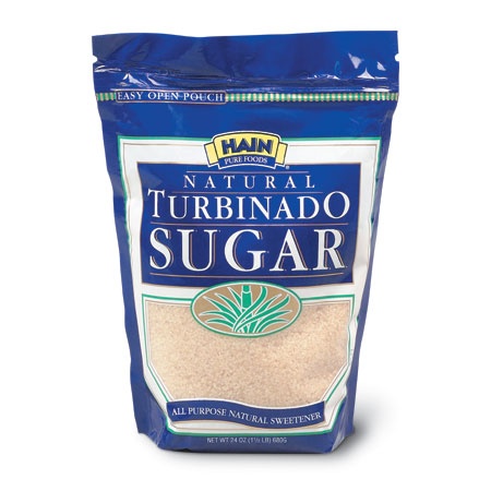 slide 1 of 1, Hain Pure Foods Sugar Turbinado, 24 oz