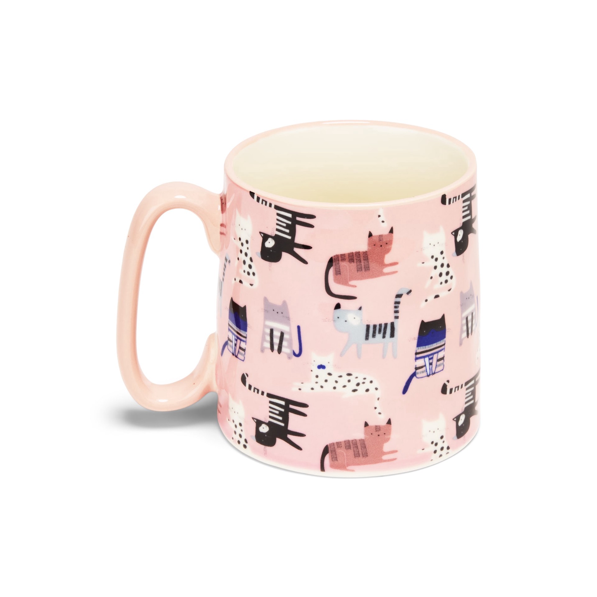 slide 1 of 1, 10 Strawberry Street Bella Cats on Parade Mug, 1 ct