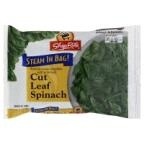 slide 1 of 1, ShopRite Steam in Bag Leaf Spinach, 12 oz