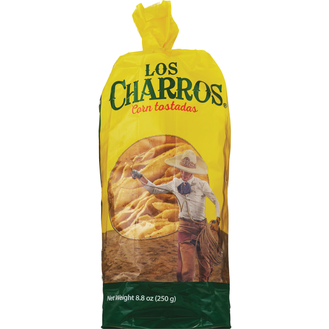 slide 1 of 1, Charras Corn Tostadas, 8.8 oz