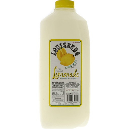 slide 1 of 1, Louisburg Cider Mill Old Fashioned Lemonade - 64 oz, 64 oz