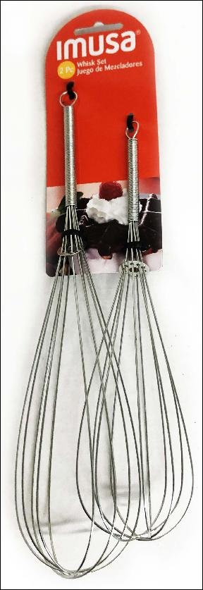 slide 1 of 1, IMUSA 2 Ct Wisk Set, 1 ct