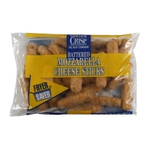 slide 1 of 1, Golden Crisp Battered Mozzarella Cheese Sticks, 26 ct