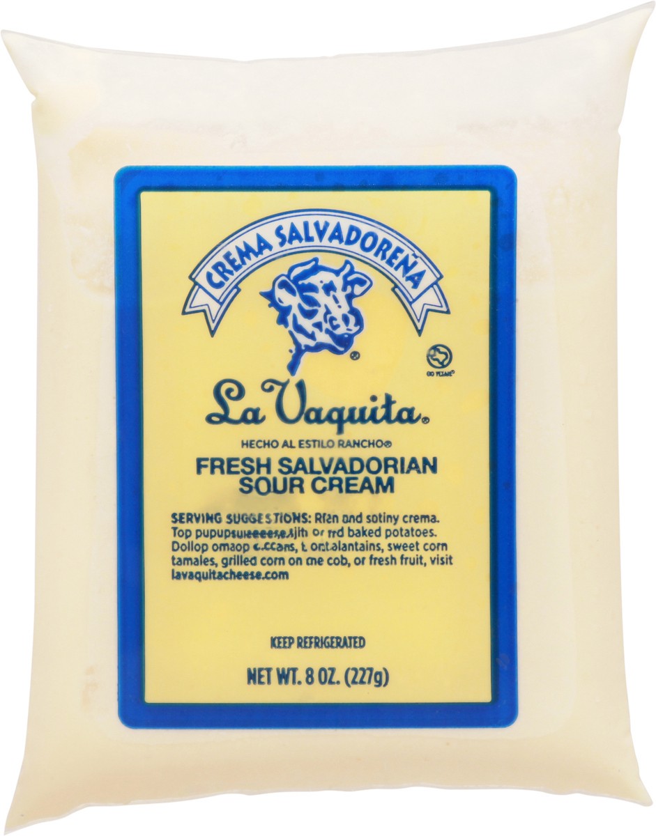 slide 4 of 9, La Vaquita Fresh Salvadorian Sour Cream 8 oz, 8 oz