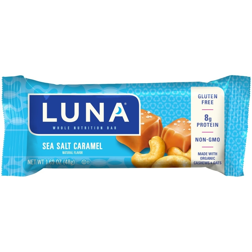 slide 1 of 6, Luna Sea Salt Caramel Bar - 1.69 oz, 1.69 oz