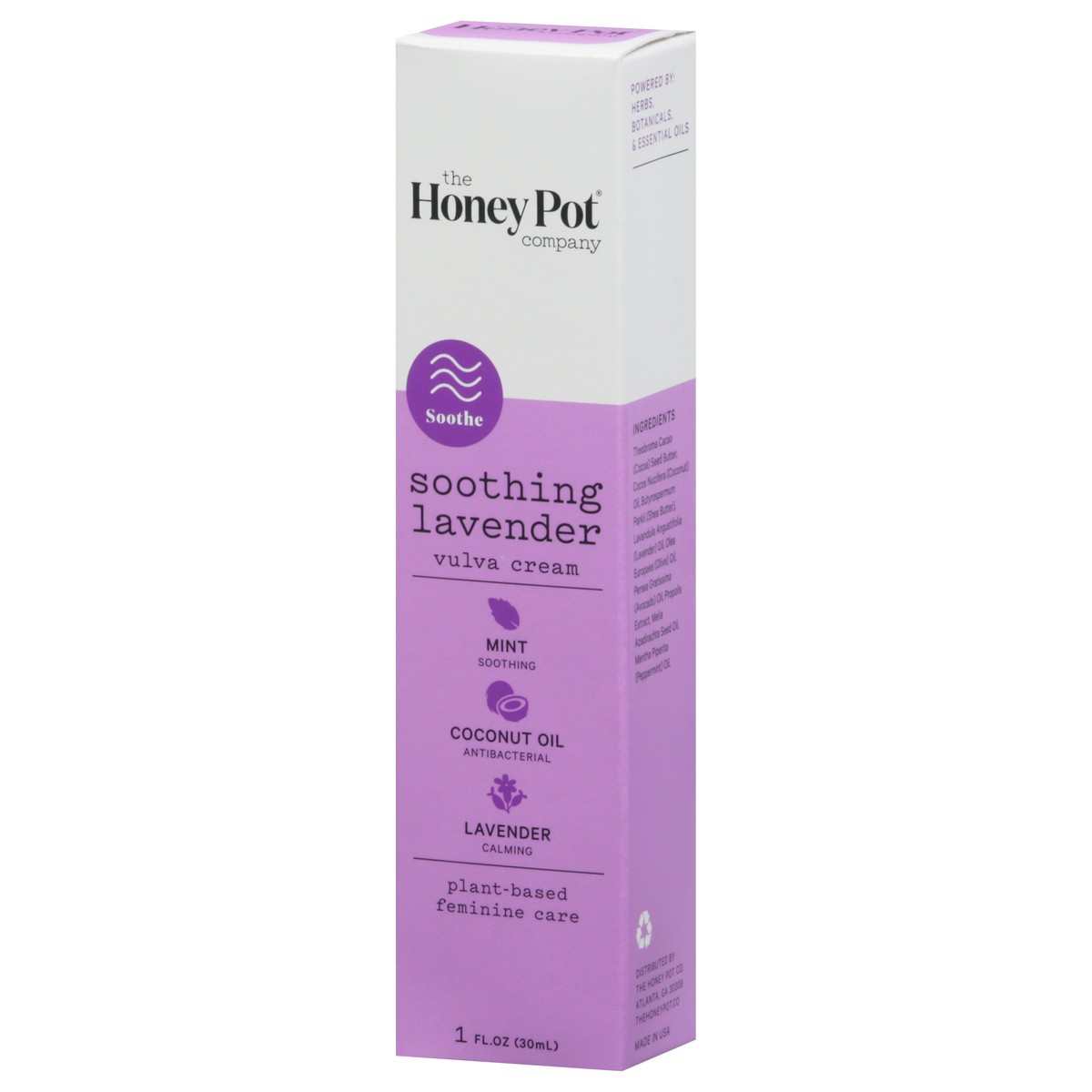 slide 3 of 9, The Honey Pot Company Soothing Lavender Vulva Cream 1 fl oz, 1 fl oz