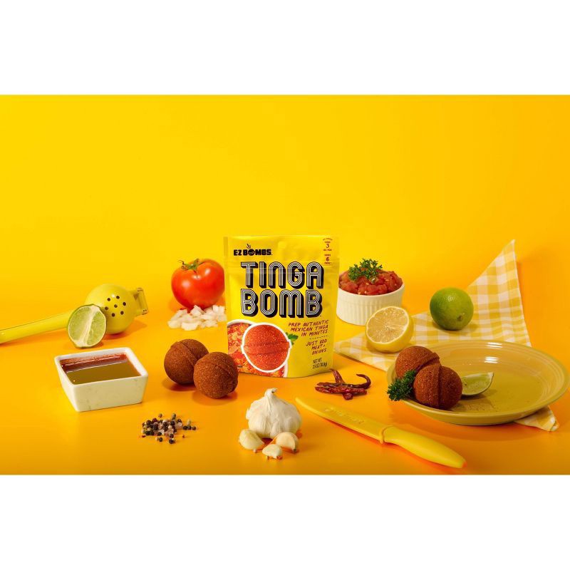 slide 2 of 3, Ez Bomb Seasoning Bomb Tinga - 2.5 OZ, 2.5 oz