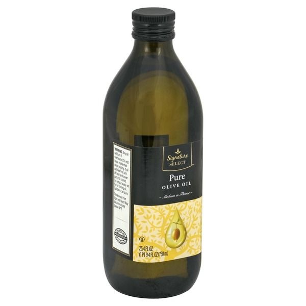 slide 1 of 7, Signature Select Pure Olive Oil 25.4 fl oz, 25.4 fl oz