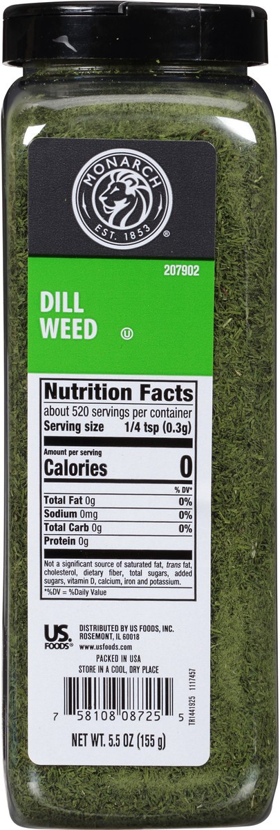 slide 3 of 9, Monarch Dill Weed, 5.5 oz