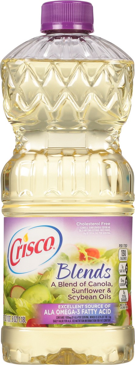 slide 5 of 9, Crisco Oil Blends - 40 fl oz, 40 fl oz