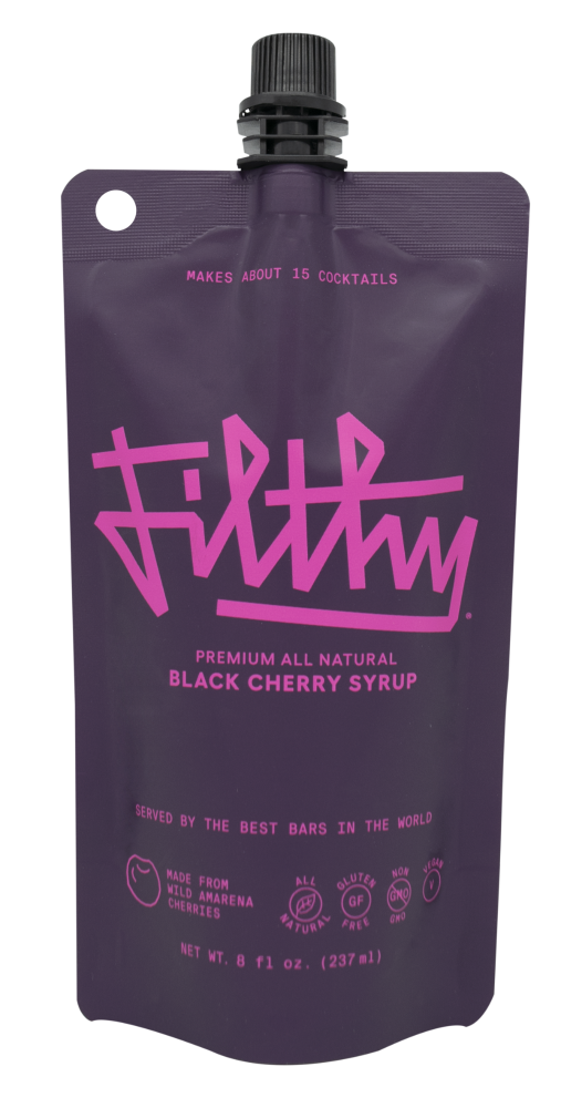 slide 1 of 2, Filthy Foods Filthy Black Cherry 8Oz, 8 oz