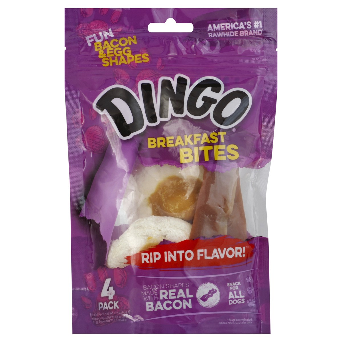 slide 3 of 4, Dingo Snack for All Dogs 4 ea, 4 ct