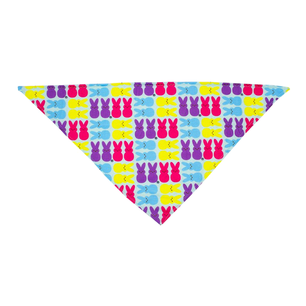 slide 1 of 1, Peeps Bunny Print Bandana For Dogs, Large, LG