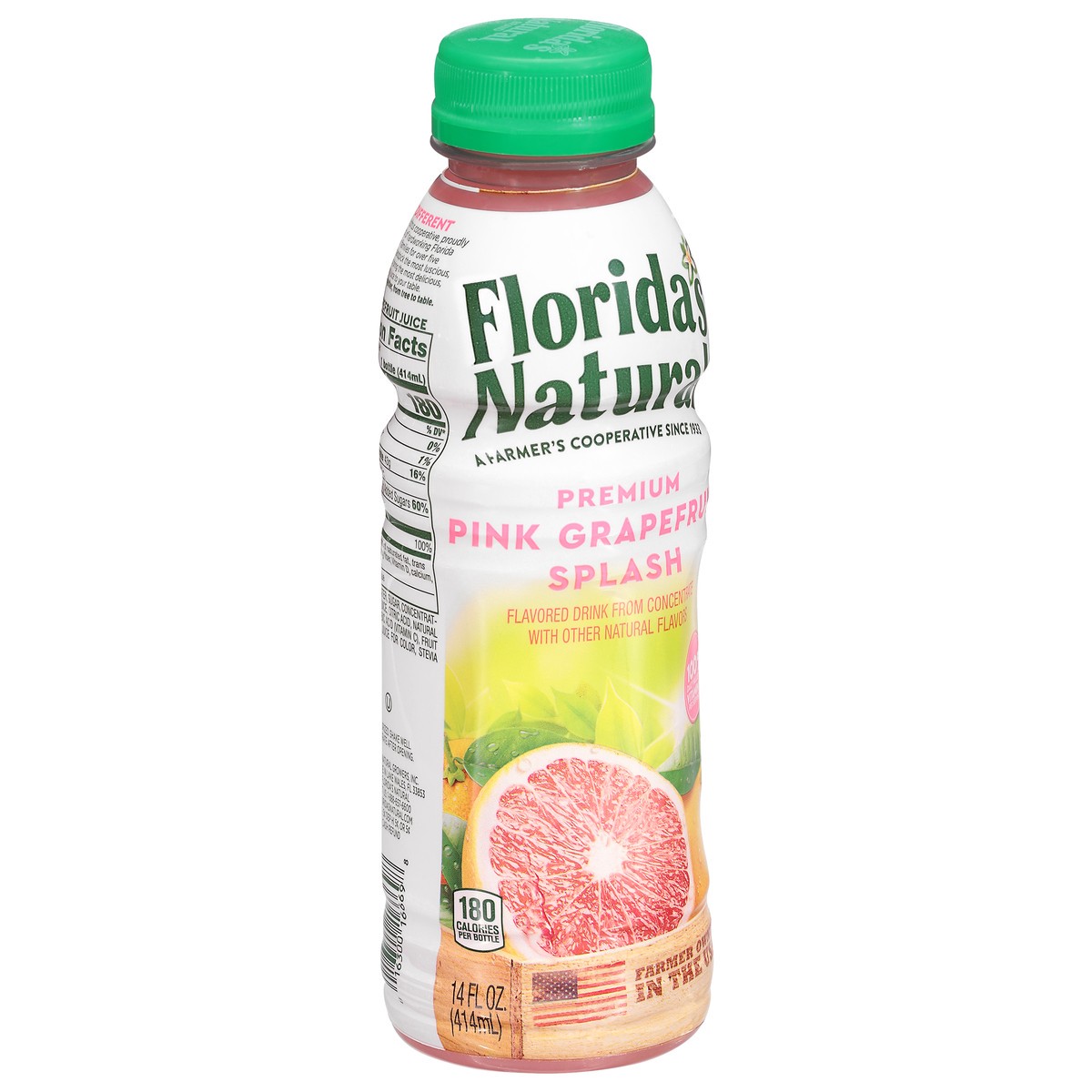 slide 6 of 14, Florida's Natural Premium Pink Grapefruit Splash 14 fl oz, 14 fl oz