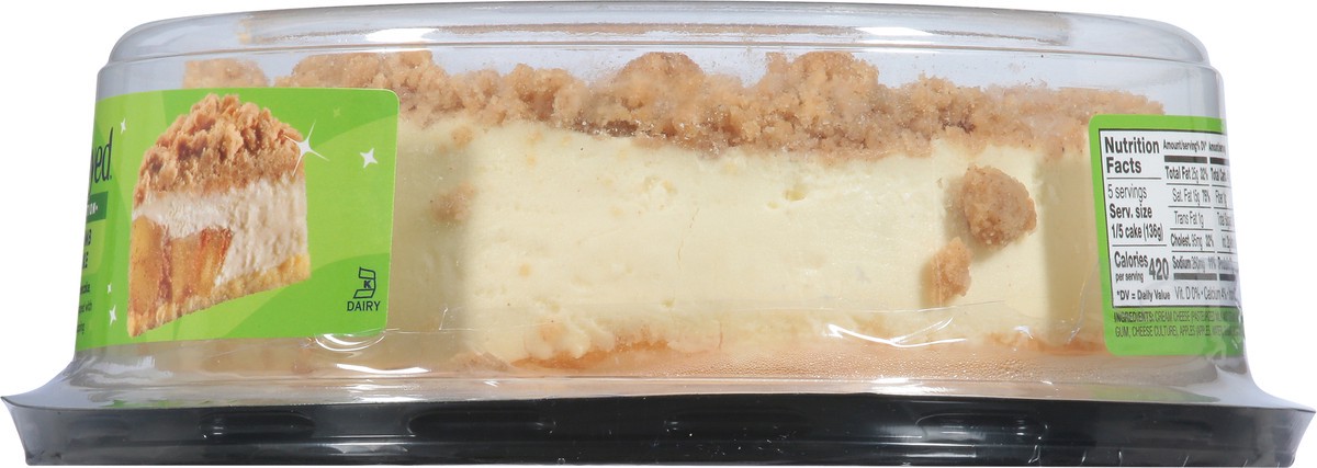 slide 12 of 14, Overjoyed Apple Crumb Cheesecake 24 oz, 24 oz