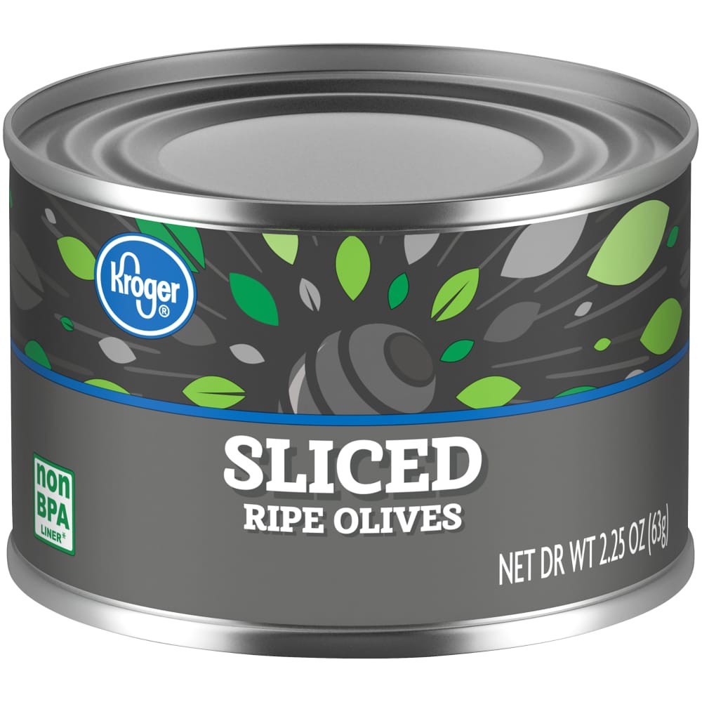 slide 1 of 4, Kroger Sliced Ripe Olives, 2.25 oz