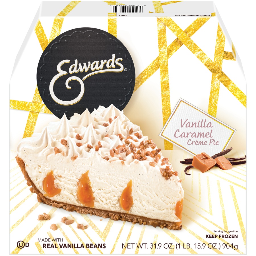 slide 1 of 1, Edwards Vanilla Caramel Creme Pie, 31.9 oz