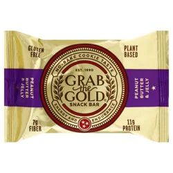 Grab the Gold Peanut Butter Jelly Snack Bar