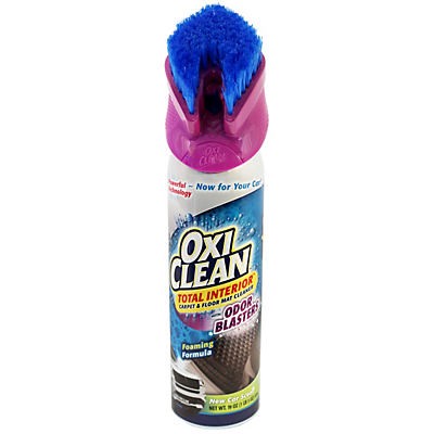 slide 1 of 1, Oxi-Clean Oxiclean Total Interior New Car Scent Floor Mat And Carpet Cleaner, 19 oz