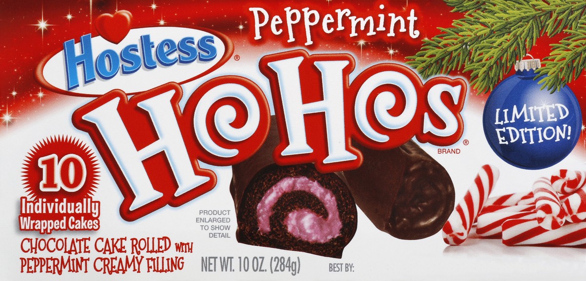 slide 1 of 5, Hostess Hohos Peppermint Limited Edition 10 oz, 10 oz