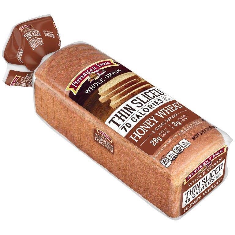 Pepperidge Farm Whole Grain Thin Sliced Honey Wheat Bread 22 Oz | Shipt