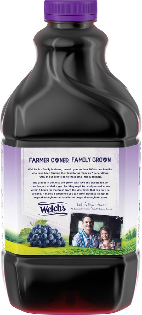 slide 4 of 5, Welch's 100% Grape Juice with Calcium, Concord Grape, 64 fl oz Bottle, 64 fl oz