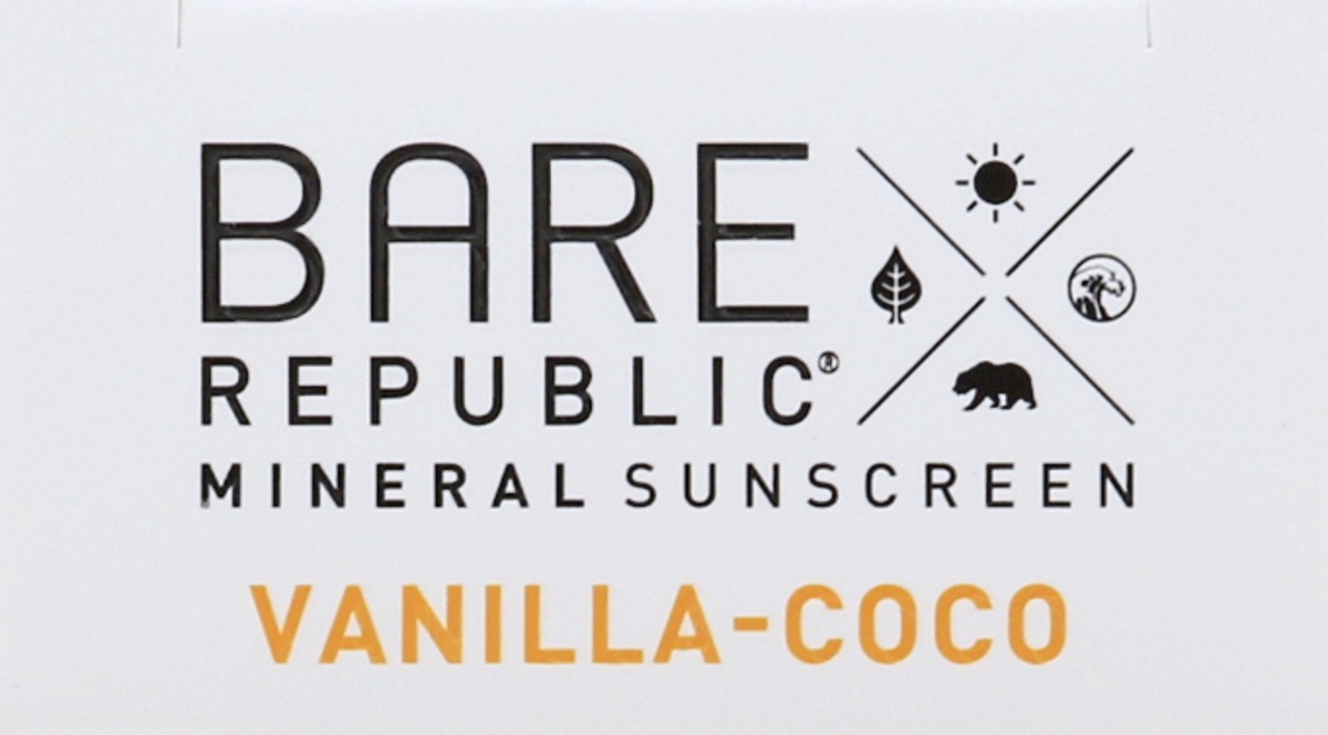 slide 7 of 9, Bare Republic SPF 50 Mineral Vanilla-Coco Sunscreen 0.5 oz, 0.5 oz