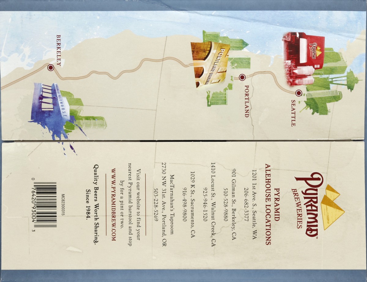 slide 6 of 7, Pyramid Wheat Beer 12 ea, 12 ct