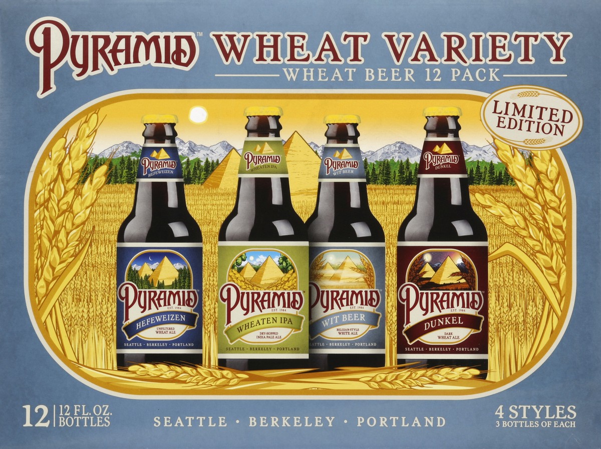 slide 3 of 7, Pyramid Wheat Beer 12 ea, 12 ct