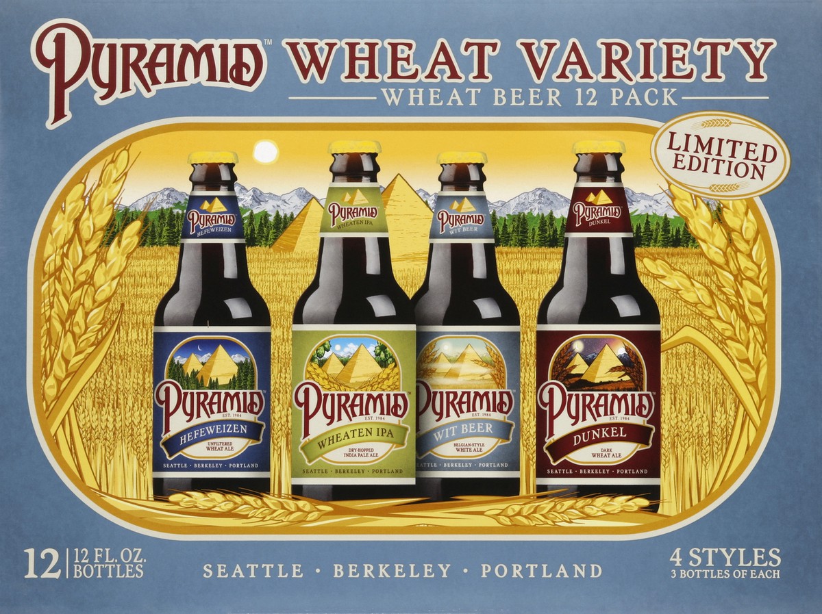 slide 5 of 7, Pyramid Wheat Beer 12 ea, 12 ct
