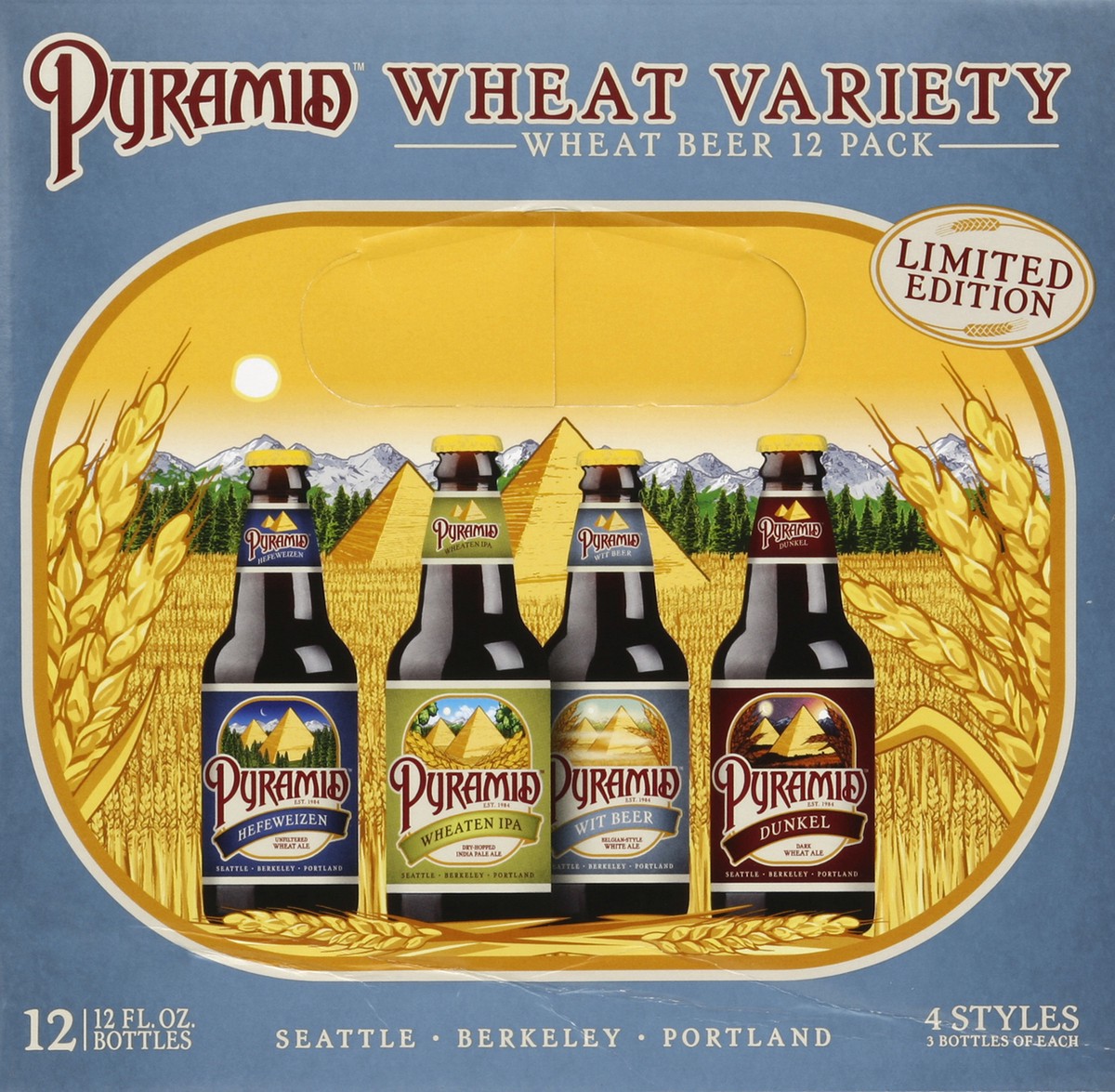 slide 4 of 7, Pyramid Wheat Beer 12 ea, 12 ct