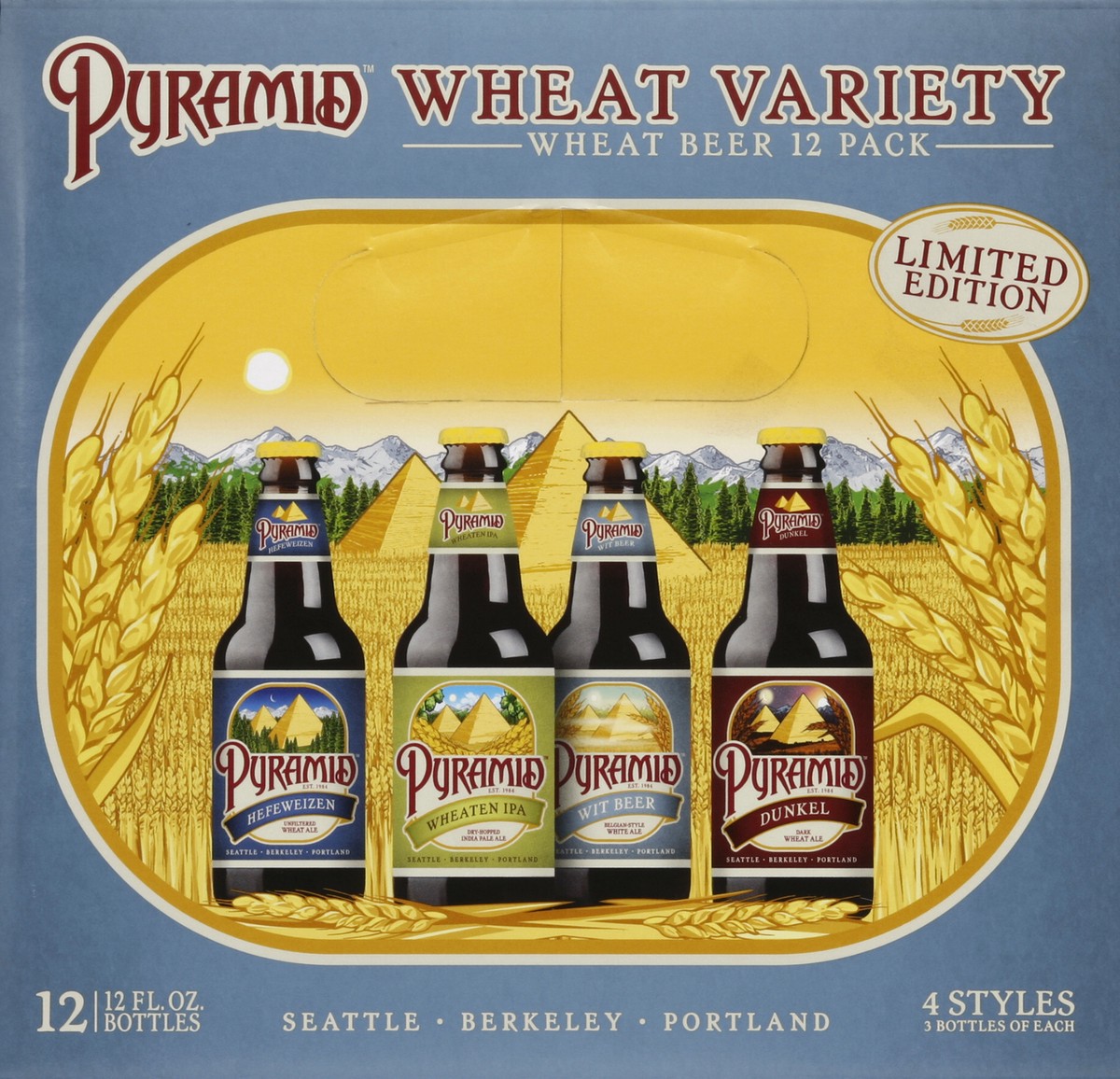 slide 2 of 7, Pyramid Wheat Beer 12 ea, 12 ct