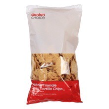 slide 1 of 1, GFS Triangle Corn Tortilla Chips, 24 oz