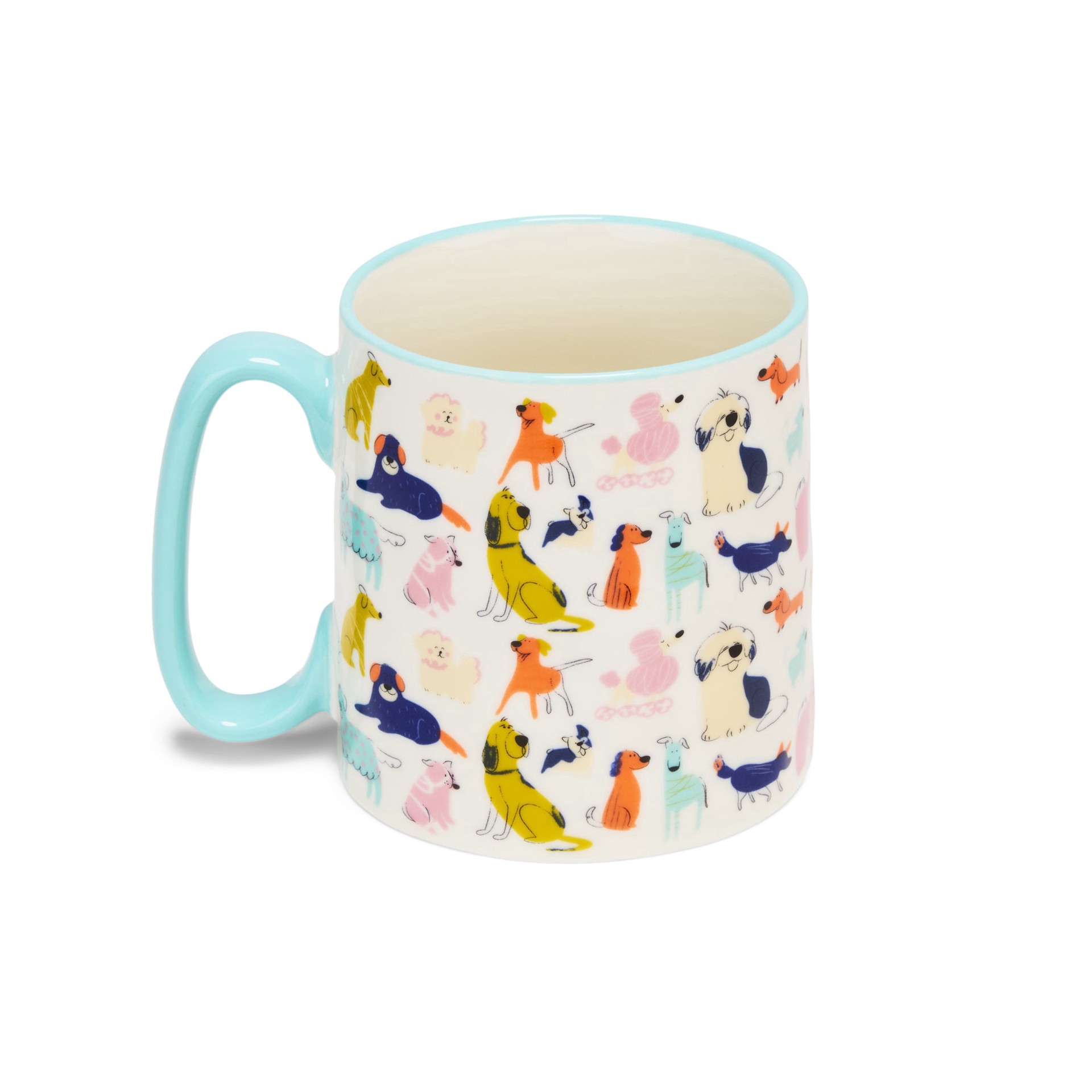 slide 1 of 1, 10 Strawberry Street Bella Inline Dogs Mug, 1 ct